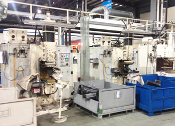 安嘉電容儲能式凸焊機本特勒現場