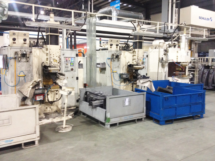 安嘉電容儲能式凸焊機本特勒現場