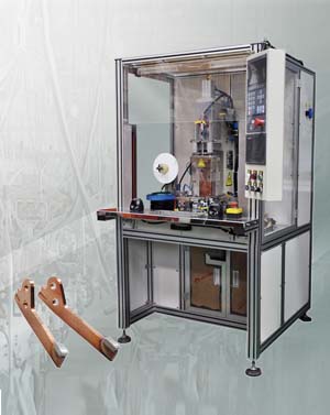 銀點靜觸頭中頻點焊機110KVA