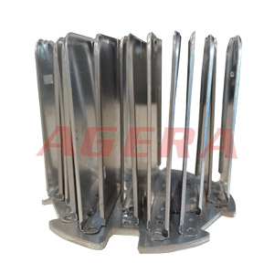 鋁散熱片點焊樣品