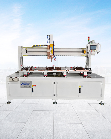 龍門式加強筋自動平臺點焊機