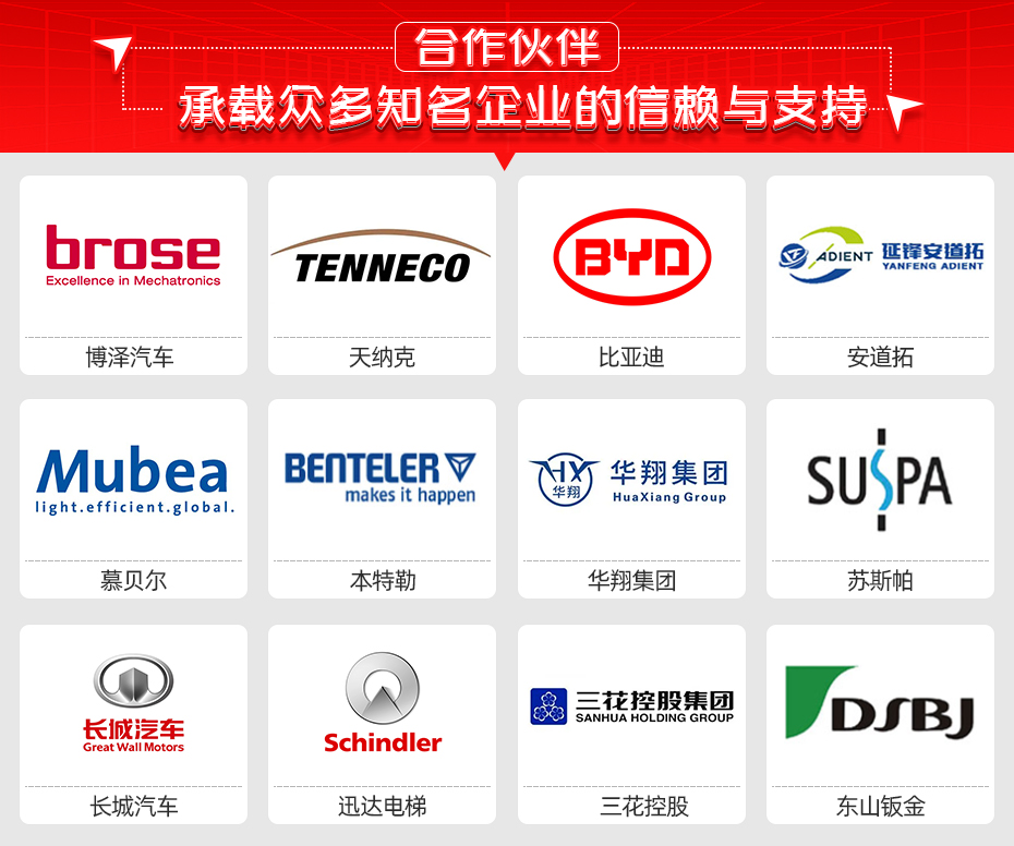線束壓方成型專機合作伙伴